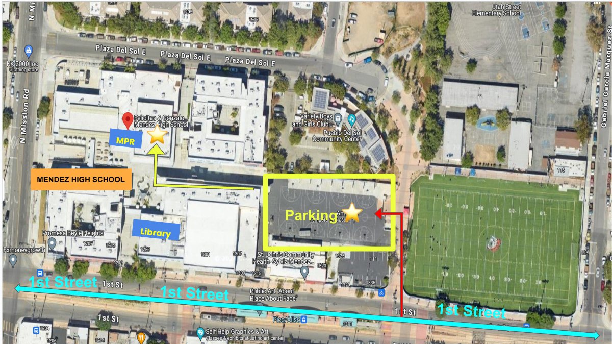 parking aerial image